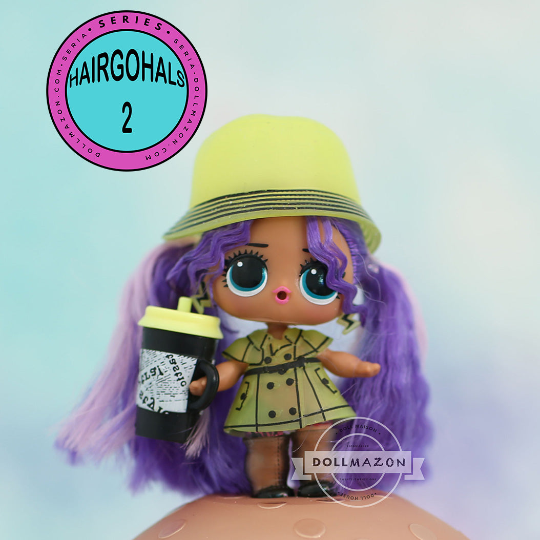 LOL Surprise #Hairgoals LOL Dolls with Real Hair are ready to show off their new looks, which include new characters with genuine hair in a variety of styles.