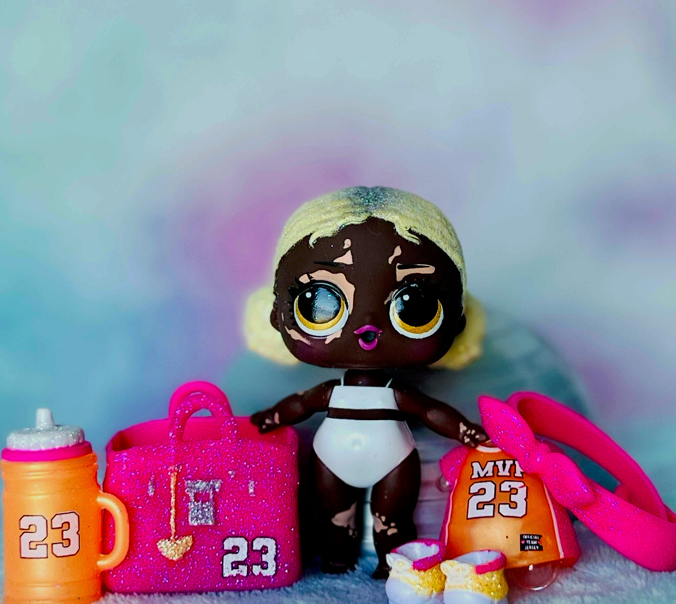 B-Ball Baby (AS-605) LOL Surprise All-Star B.B.s Sports Series 6 Sports Sparkly Basketball Series