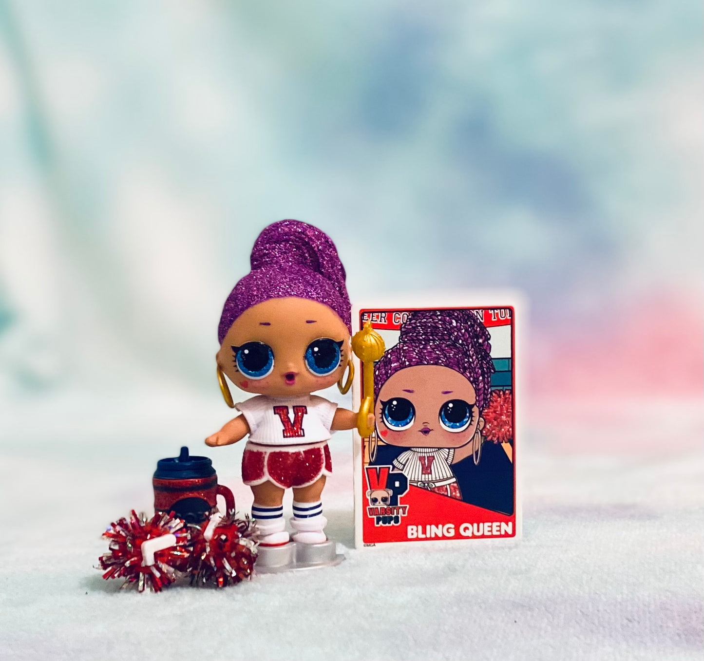 Bling Queen LOL Surprise Doll All-Star B.B Varsity Pups (AS-211)