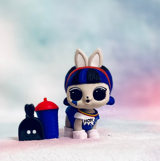 Hop Heart Pop Heart LOL Surprise Fuzzy Pets Art Club (M-073)