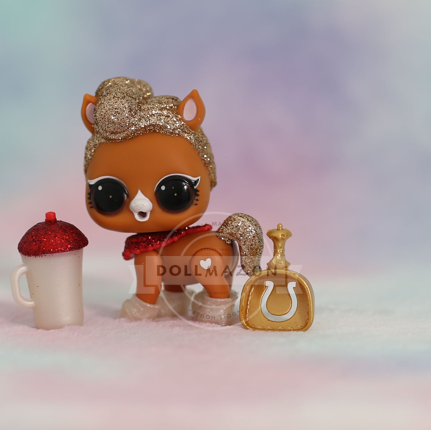 The Pony RARE The Queen LOL Surprise Remix Pets The Glitterati (?-073)