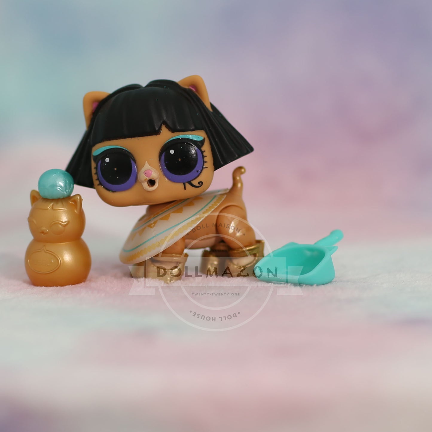 Ancient Meow Pharaoh kitty LOL Surprise Pets Eye Spy Series Theater Club (?-093)
