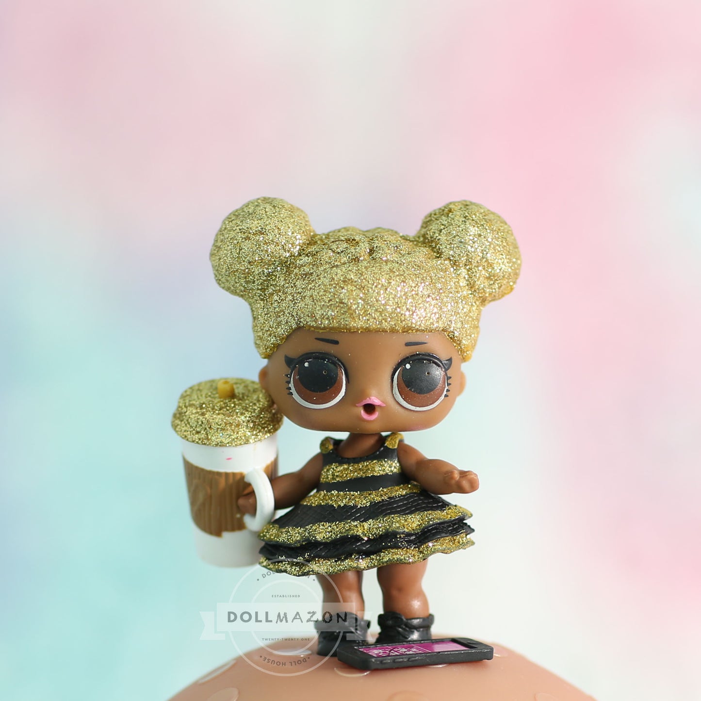 Queen Bee LOL Surprise Doll Series 1 The Glitterati (1-003) RARE
