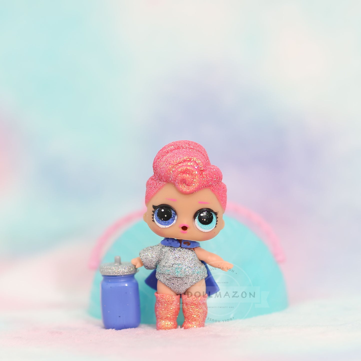 Stardust with Little Sister L.O.L. Surprise! Color Changer Limited Edition Glitterati Ultra-Rare S-002