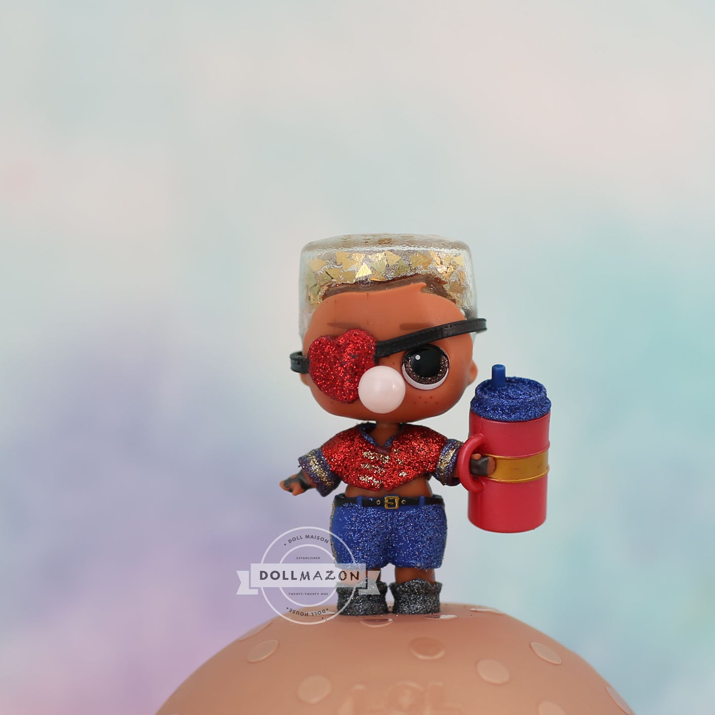 Soldier Boi LOL Surprise Glitter Globe Storybook Club (WD-011)