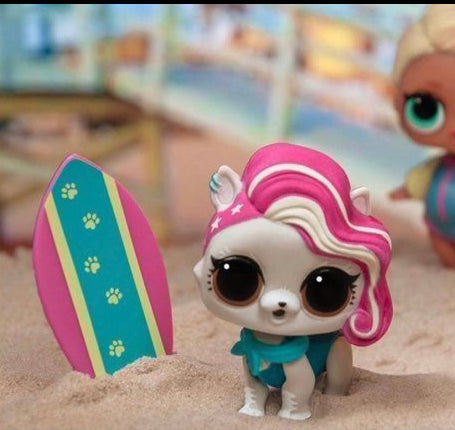 Sur-Fur Puppy Surfer LOL Surprise Pets Series 3 Athletis Club (P-023)