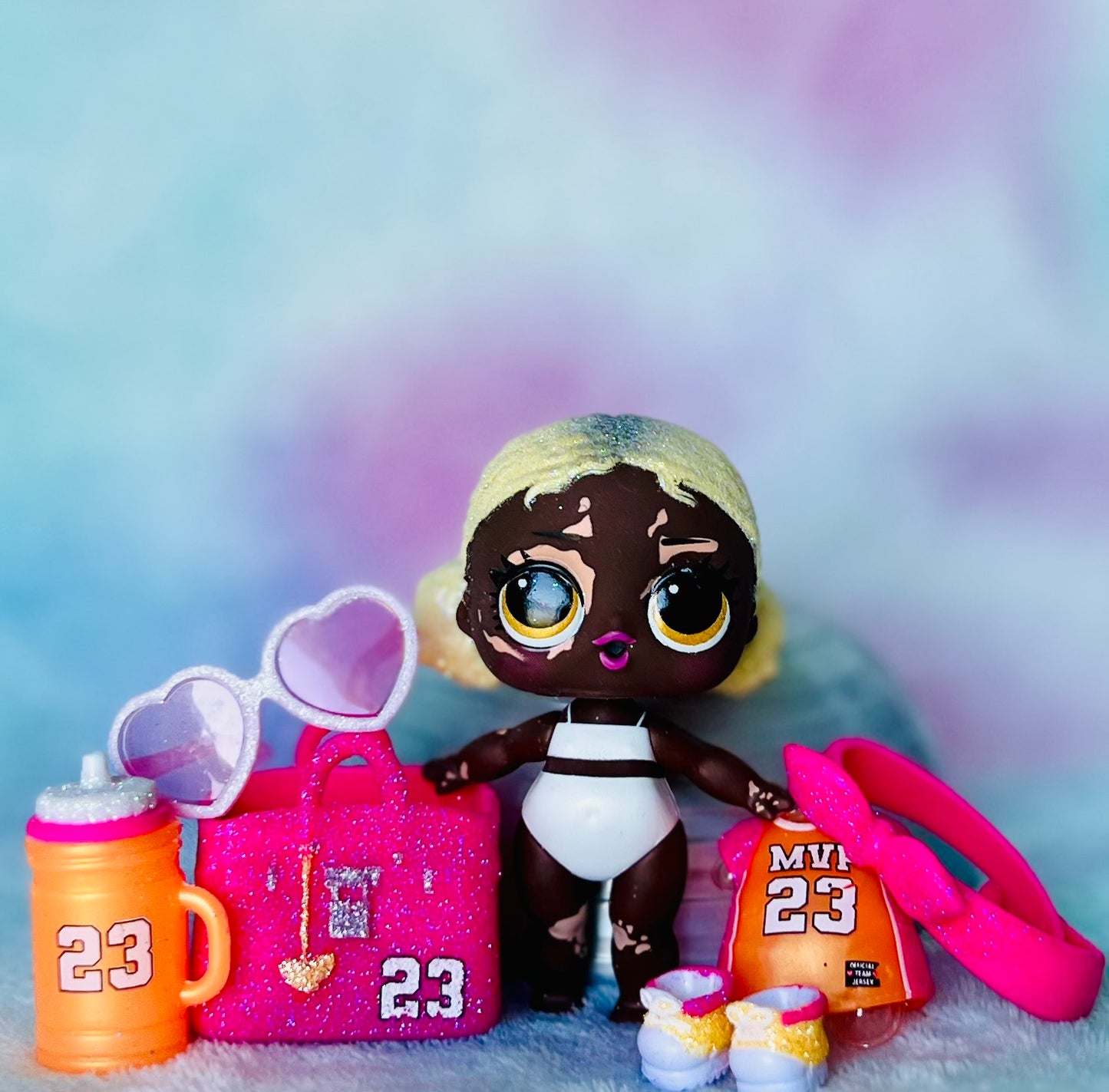 B-Ball Baby (AS-605) LOL Surprise All-Star B.B.s Sports Series 6 Sports Sparkly Basketball Series