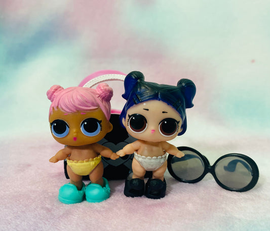 Lil Dusk and lil Dawn LOL Surprise Doll Series 3 Opposites Club (3-043)