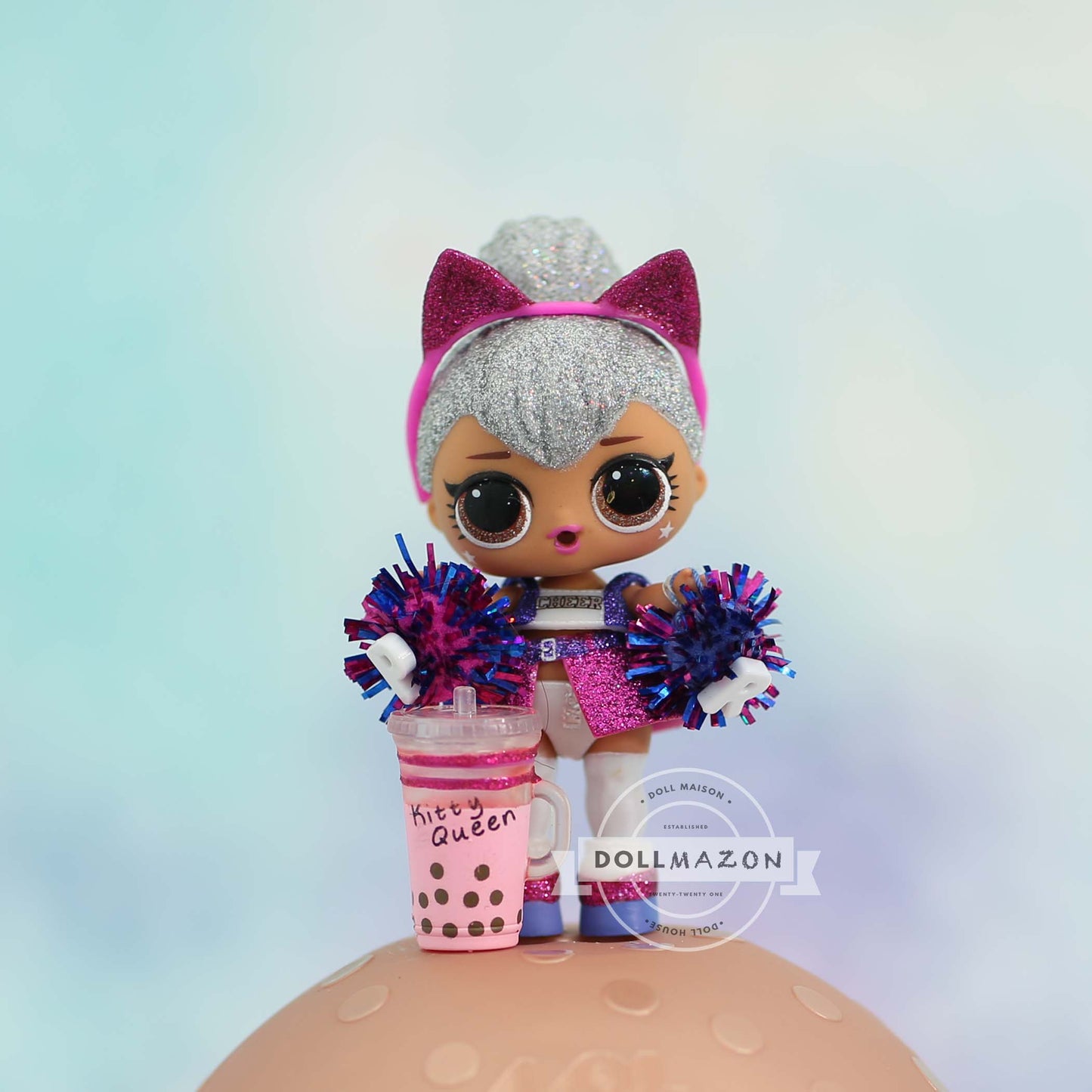 Kitty Queen LOL Surprise Doll All-Star B.B Cheer Cats (AS-204) Rare