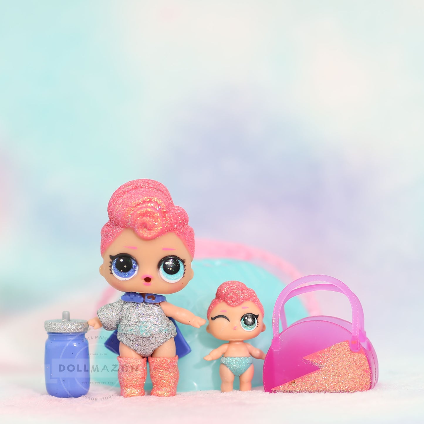 Stardust with Little Sister L.O.L. Surprise! Color Changer Limited Edition Glitterati Ultra-Rare S-002