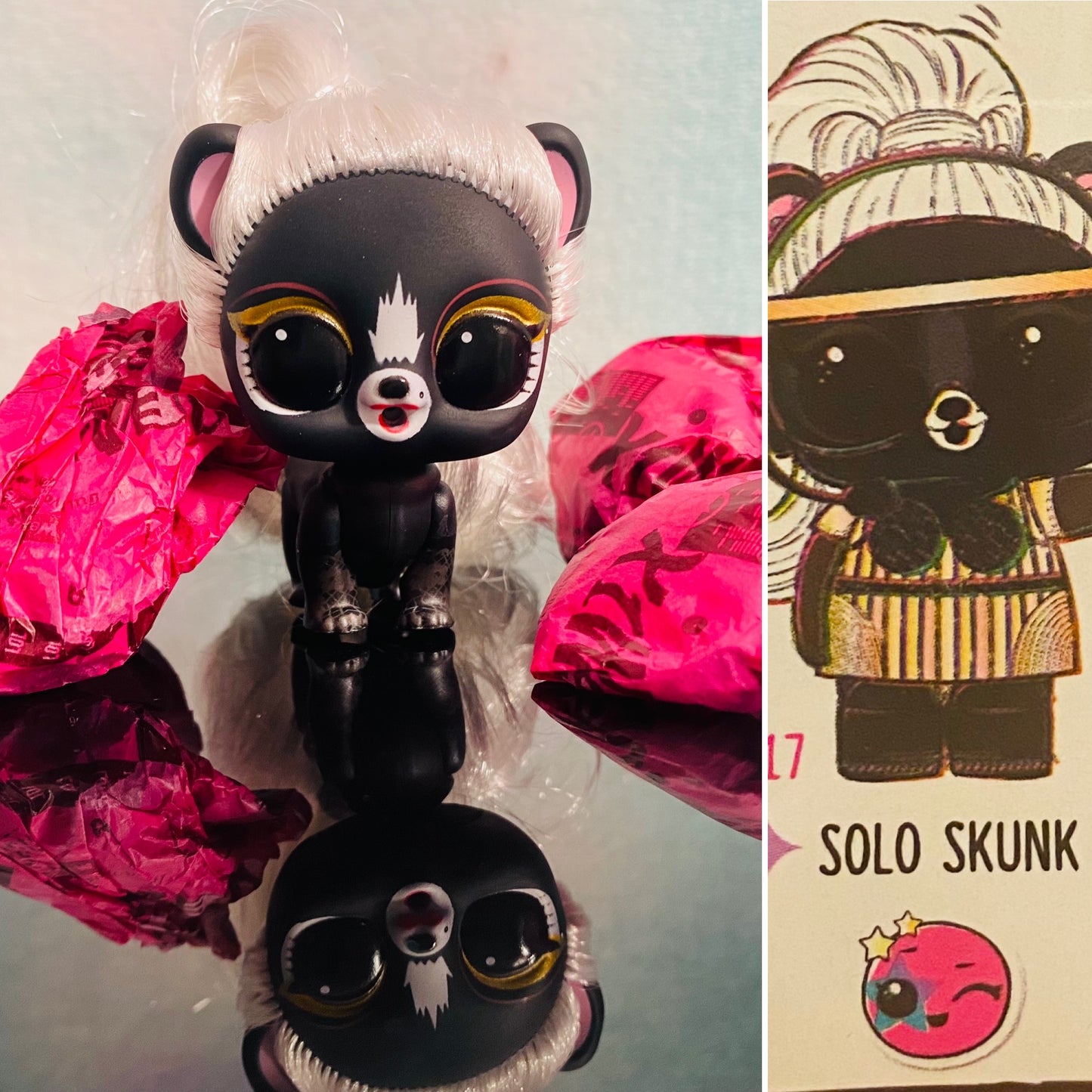 Solo Skunk LOL Surprise Remix Pets Pop Club (RM-017)